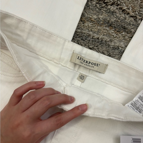 Liverpool Eco Chloe Pull-On Crop Flare Jeans Sz 2/26 NWT | Liverpool Flare Jeans - Picture 7 of 15